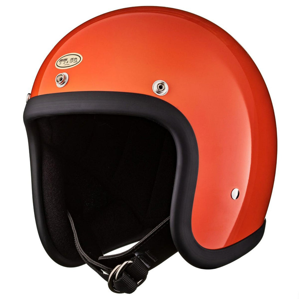 TT&CO 500-TX STANDARD ORANGE Jet Helmet XXL 7 1/2 ~ 7 5/8 Slim Harley