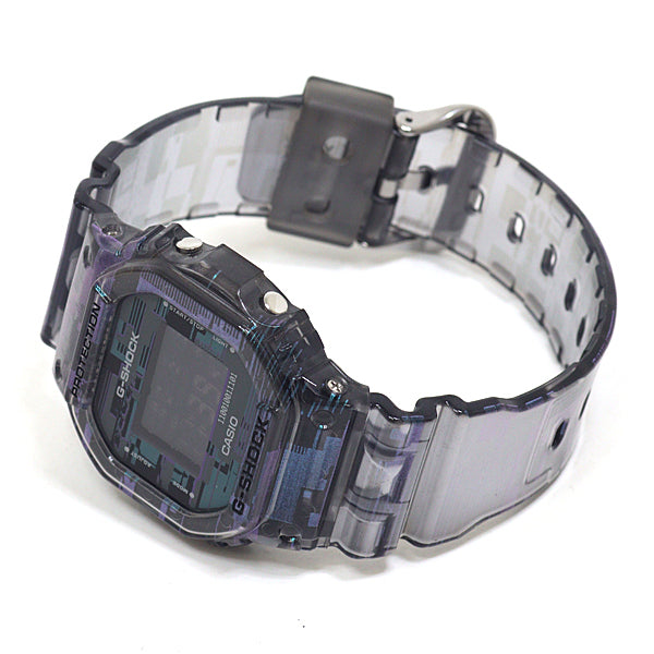 CASIO DW-5600NN G shock men's Wrist watch Clear Blue Unused