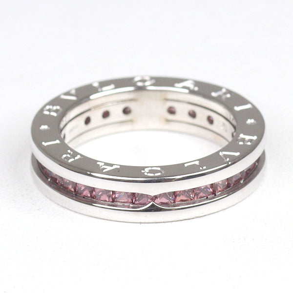 BVLGARI Ring B-zero 1 Band XS Fine Jewelry K18WG White Gold Women 8.6g #52