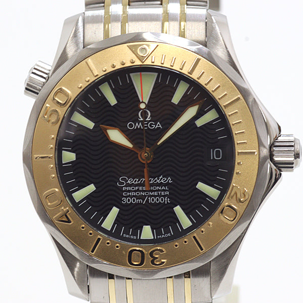OMEGA Boys watch Seamaster300 Professional 2453.50 Black Dial Automatic