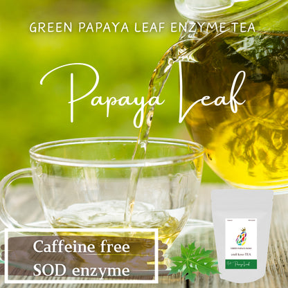 Papaya Prince Tea leaves/powdered Green papaya leaves 1.5g x 31bags 2set JAPAN