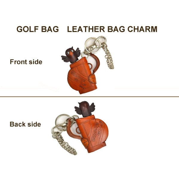Golf Bag Handmade Leather Sports/Bag Charm