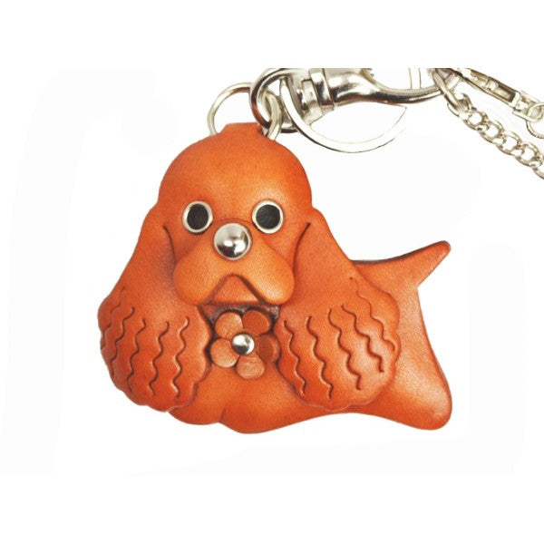 American Cocker Spaniel Leather Dog/Bag Charm