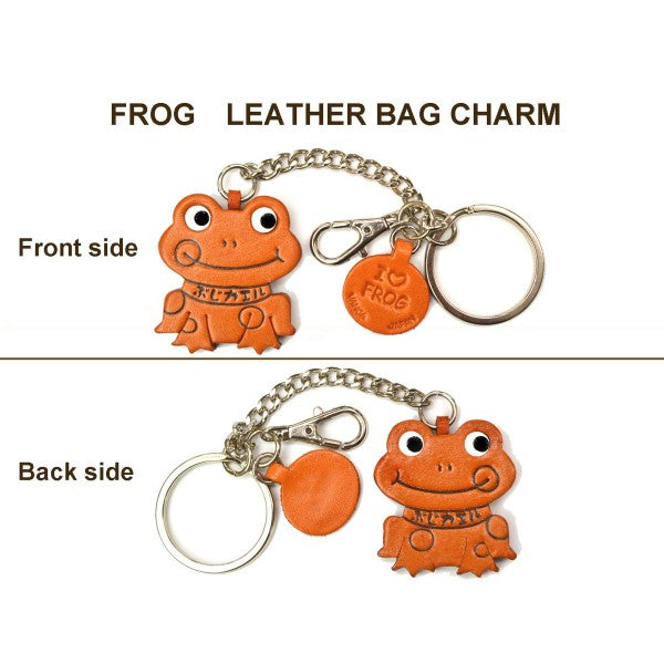 Frog Leather Ring Charm #26054