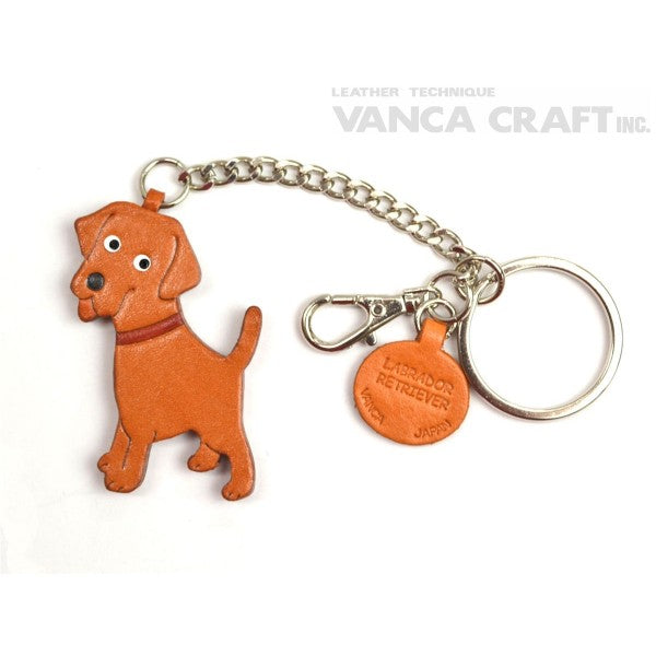 Labrador Retriever Leather Ring Charm #26064