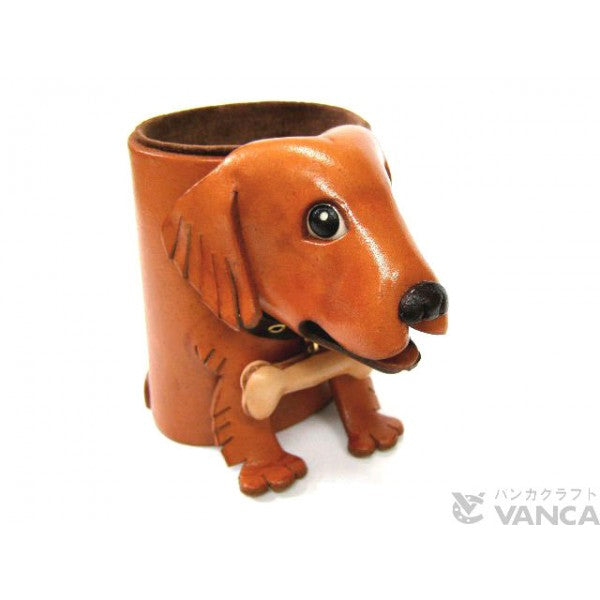 Golden retriever Japanese Leather Eyeglasses Holder/Stand #26207