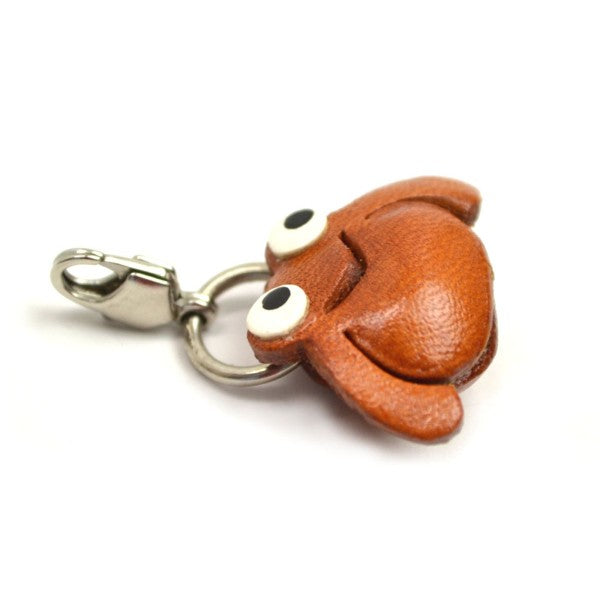 Frog(small) Leather Aniaml Figuine/charm