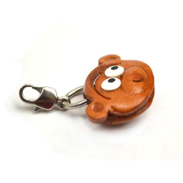 Monkey(small) Leather Animal Figuine/charm Chinese Zodiac Series