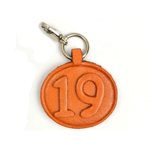 No.19 Leather Plate Birth date Series