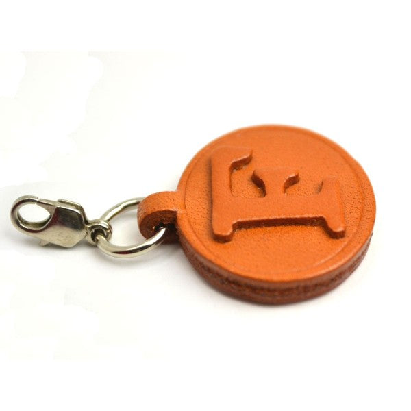 F Leather Alphabet Plate