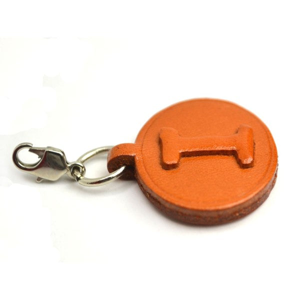 I Leather Alphabet Plate