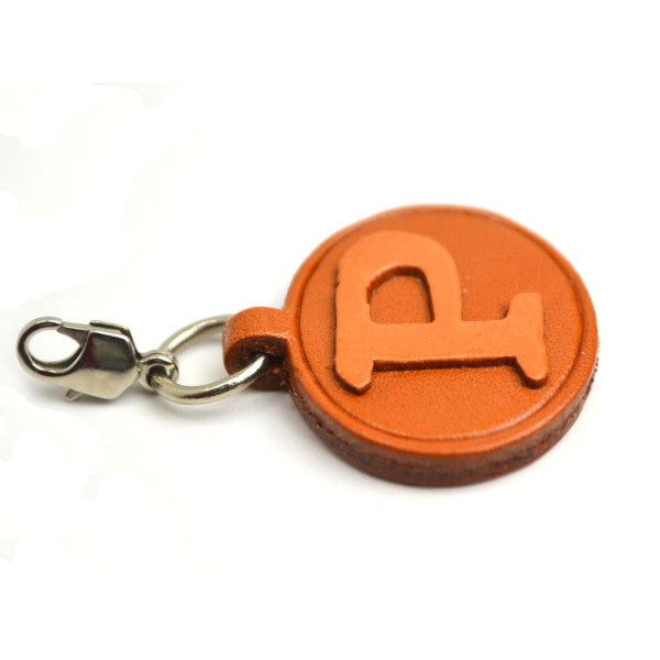 P Leather Alphabet Plate