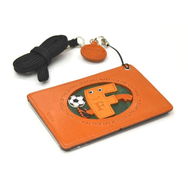 Soccer-F Leather Commuter Pass/Passcard Holders