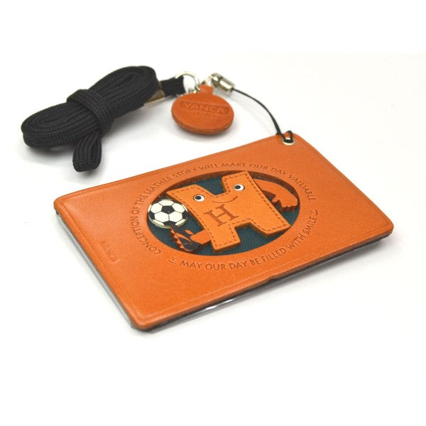 Soccer-H Leather Commuter Pass/Passcard Holders