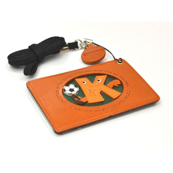 Soccer-K Leather Commuter Pass/Passcard Holders