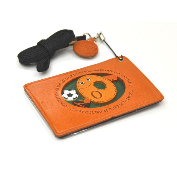 Soccer-O Leather Commuter Pass/Passcard Holders