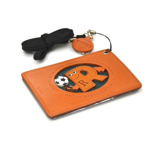 Soccer-R Leather Commuter Pass/Passcard Holders