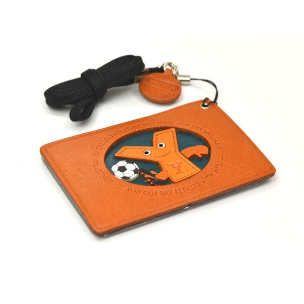 Soccer-Y Leather Commuter Pass/Passcard Holders
