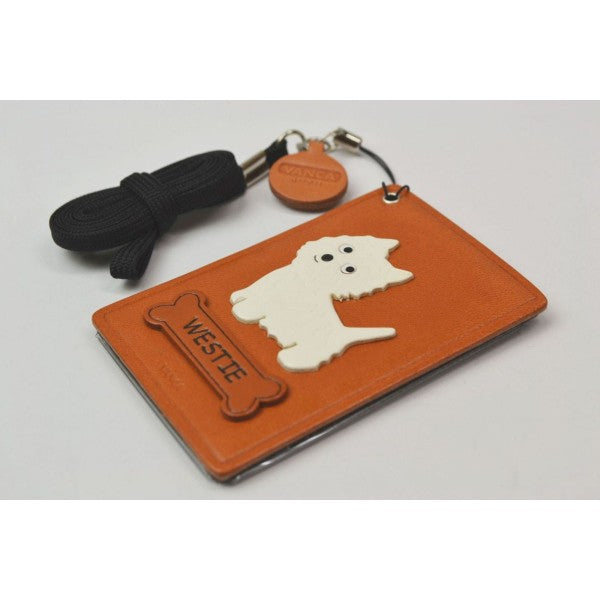 Westie Leather Commuter Pass/Passcard Holders