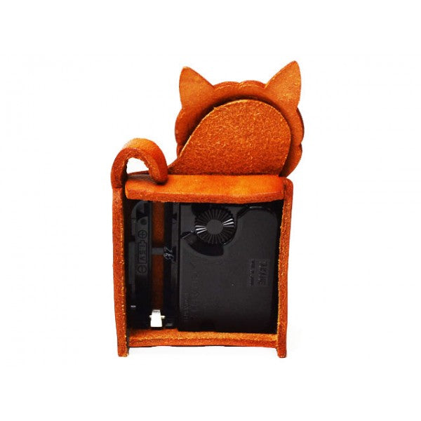 Shiba Japanese Leather Desk Clocks #26518