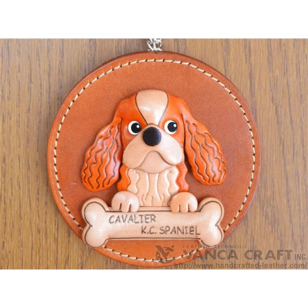 Cavalier KC Spaniel Leather Wall Deco