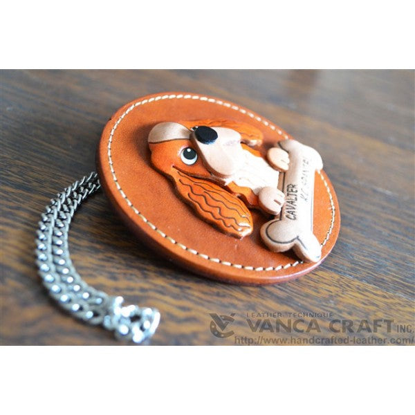 Cavalier KC Spaniel Leather Wall Deco