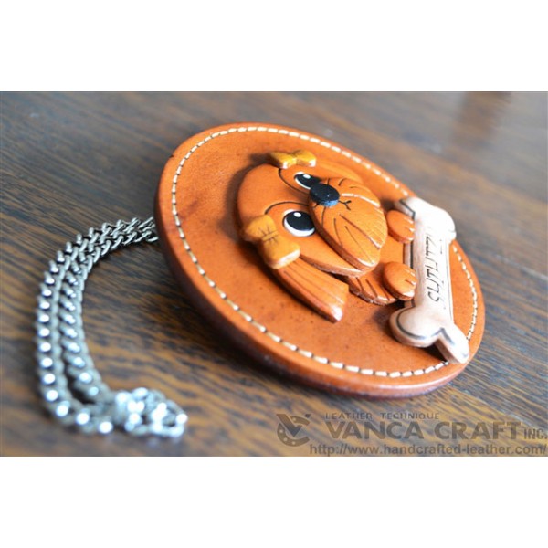 Shih Tzu Leather Wall Deco