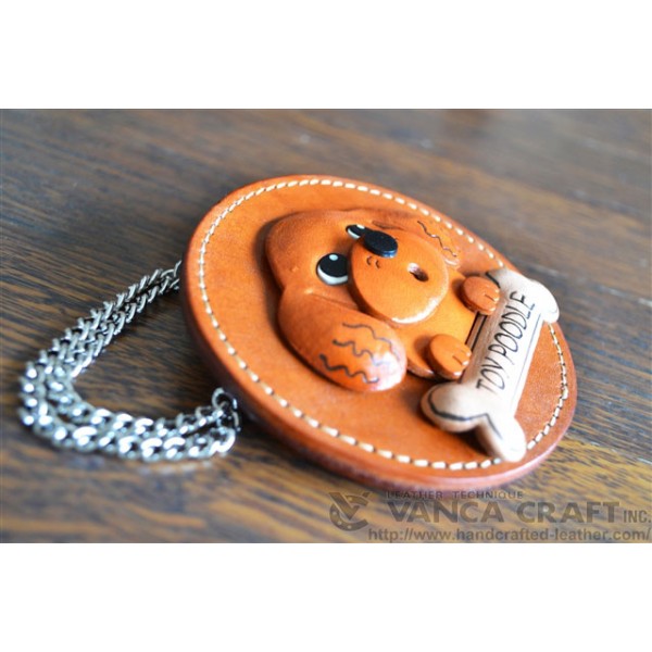 Toy poodle Leather Wall Deco