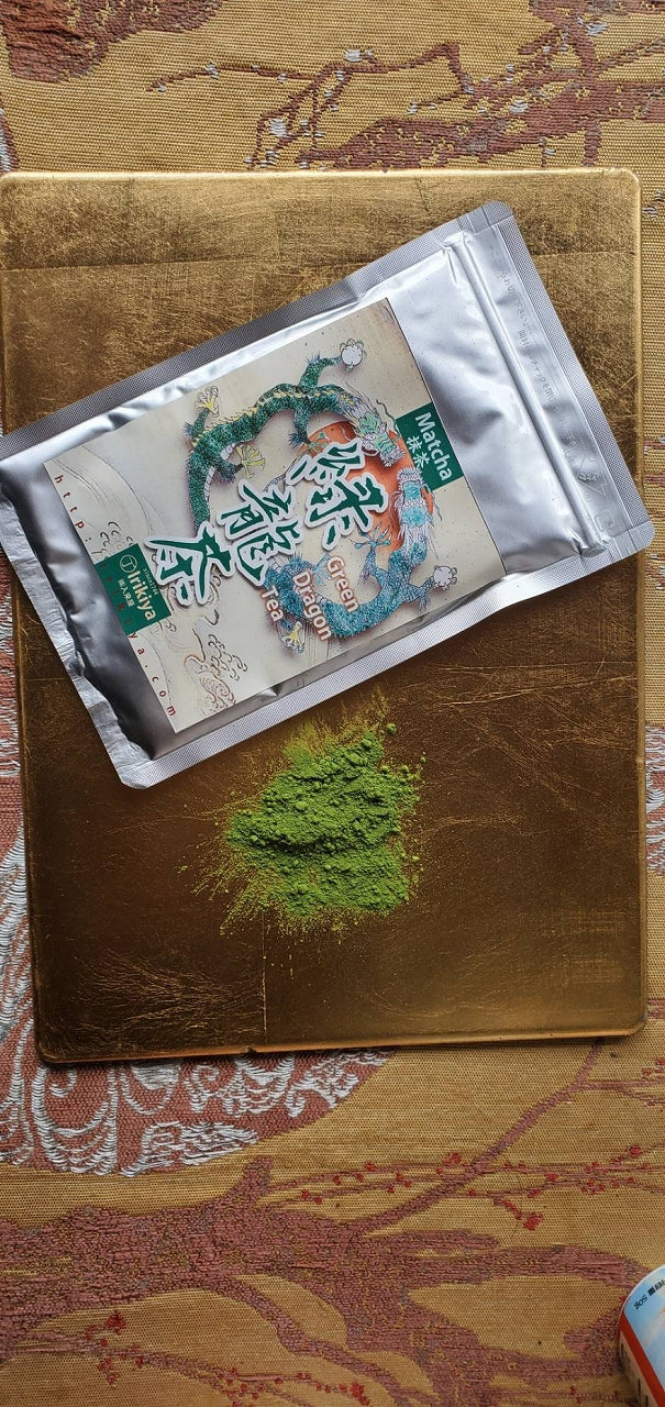 5× IRIKIYA 100% Matcha Green Dragon Tea Powder 17.6 oz Nagasaki in Japan (250g)