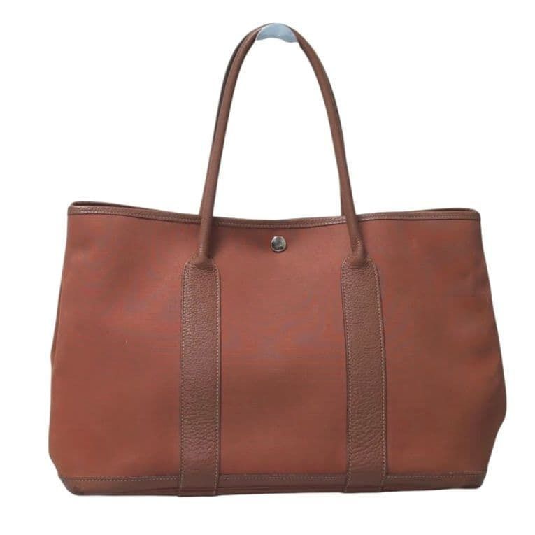 HERMÈS Garden Party PM Women's Canvas Tote Bag G868