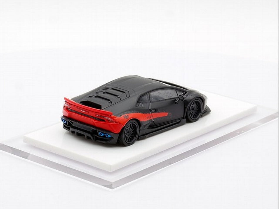 LB610-021 LB PERFORMANCE 1/64 LIBERTY WALK LB-WORKS Huracan Black/Red