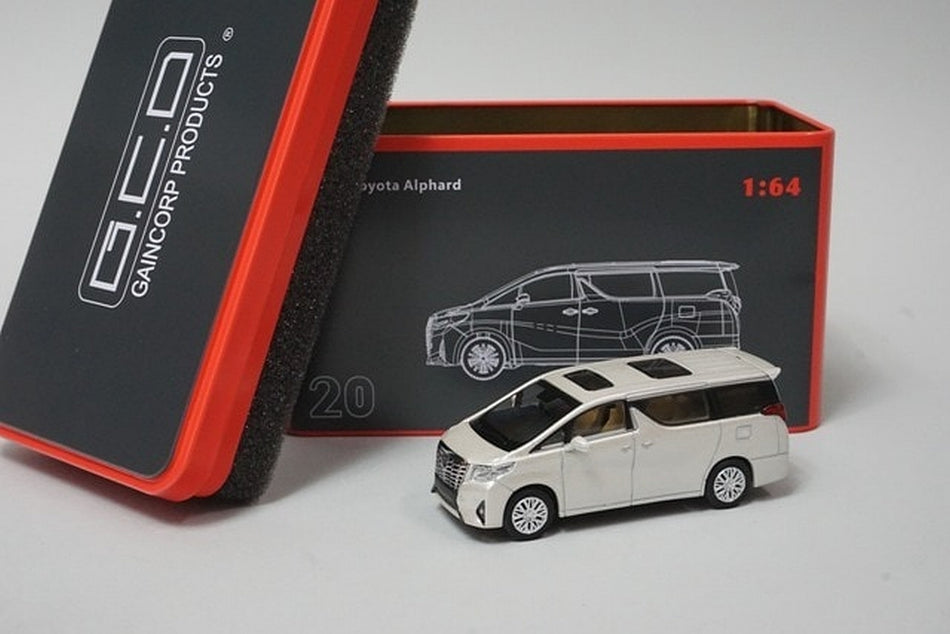 KS004-20 Gaincorp Products GCD 1/64 Toyota Alphard Silver RHD