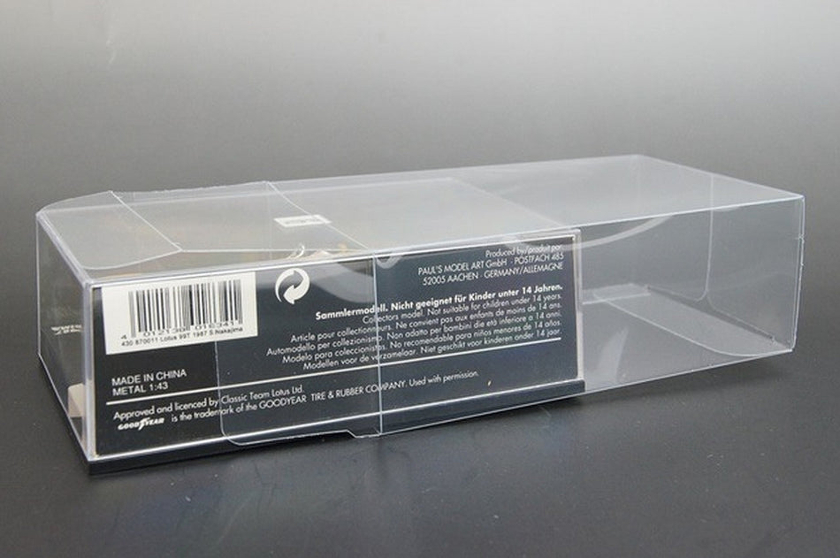 MINICHAMPS F1 protective clear case