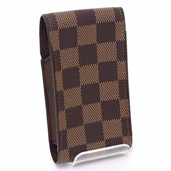 LOUIS VUITTON Damier Etui cigarette case N63024 Ebenu Brown