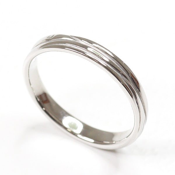 LOUIS VUITTON Ring Alliance Epi Platinum Ring Pt950Platinum Unisex