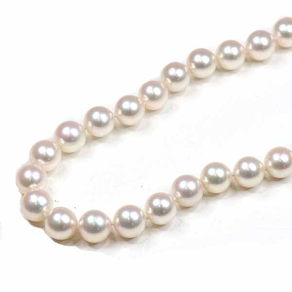 TASAKI Necklace Akoya Pearl (8.5mm - 9.0mm ) JewelrySilver Women 45.8g