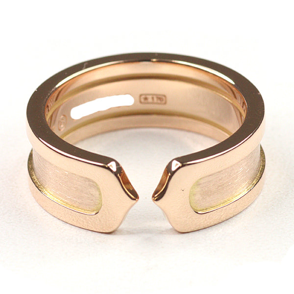 CARTIER Ring C de Cartier Collection Ring C2 K18YG Yellow Gold Women size49