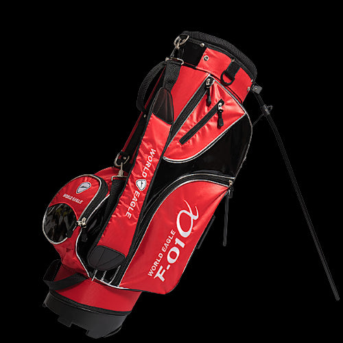 World Eagle Men's stand caddy bag Light weight 47inch 5Way 2.2kg PL/PA Red