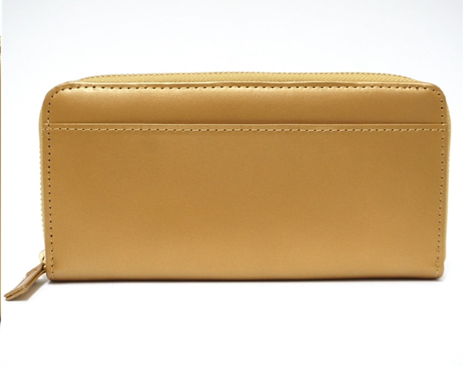 EMPEROR DRAGON Longwallet Zipper Leather Gold Master craftsmanship made in JAPAN