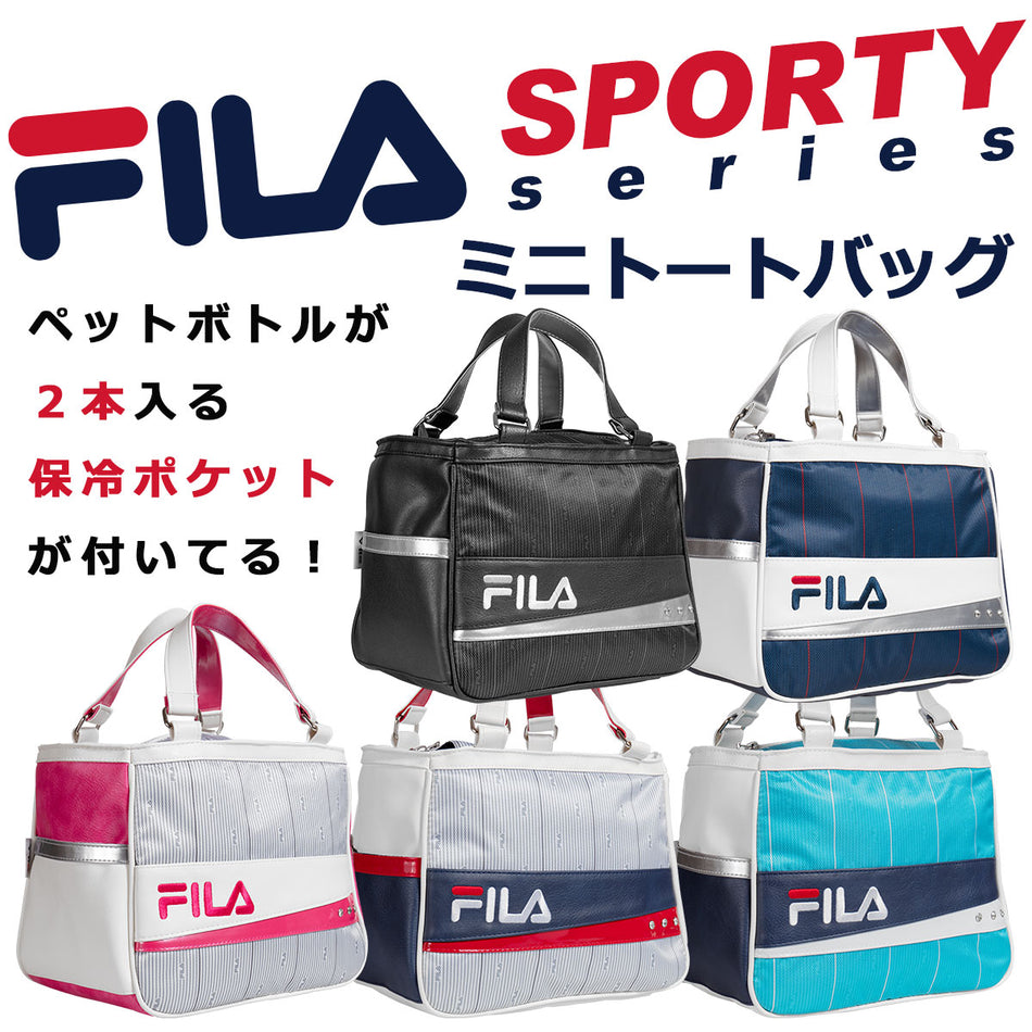 FILA GOLF Sporty Mini Tote Bag FL-SpMTB-SF Golf Boston bag Unisex from Japan