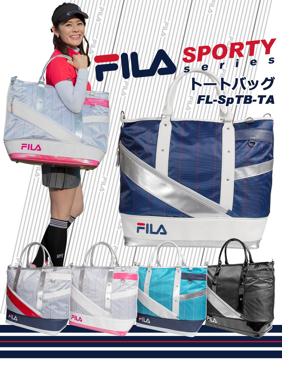 FILA GOLF Sporty Tote Bag FL-SpTB-TA Golf Boston bag Unisex from Japan