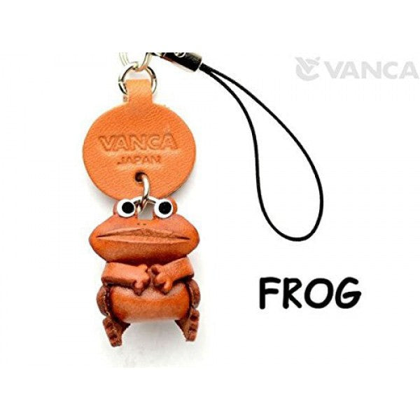 Frog Japanese Leather Cellularphone Charm Animal