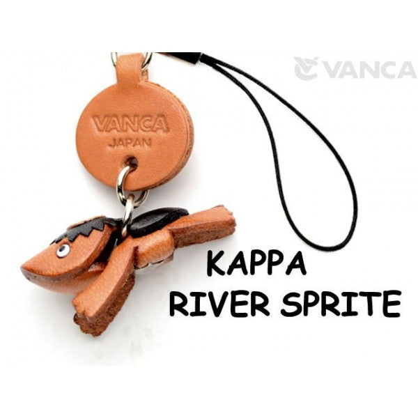 Kappa Japanese Leather Cellularphone Charm Animal