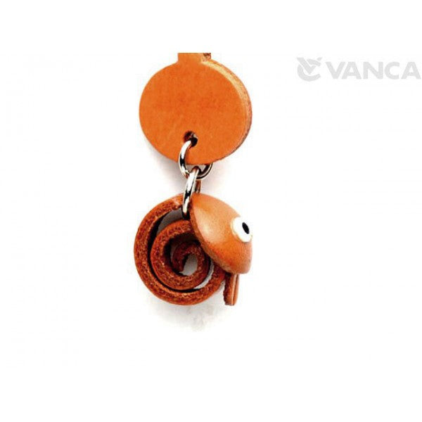 Snake Japanese Leather Cellularphone Charm Zodiac Mascot