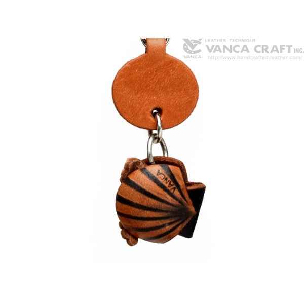 Scallop Japanese Leather Cellularphone Charm Fish