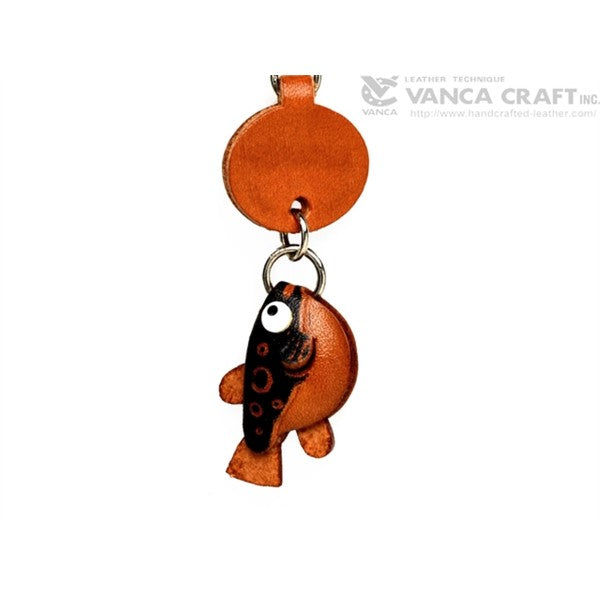 Globe/Blow/Puffer Fish Japanese Leather Cellularphone Charm Fish