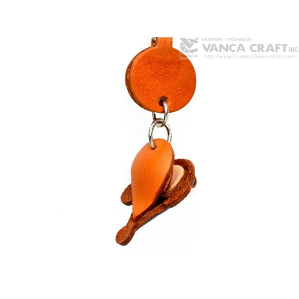 Angler Japanese Leather Cellularphone Charm Fish