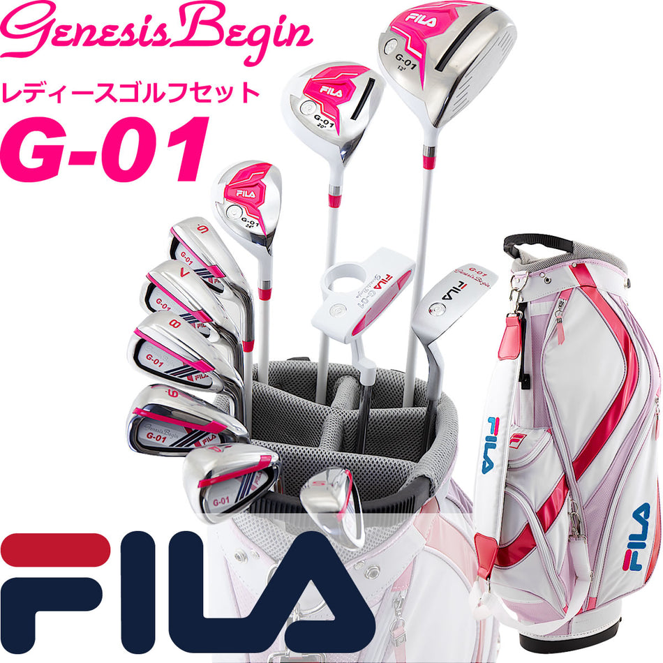 FILA GOLF Ladies Golf Club Set Right-Handed 14-pcs(Club11-pcs)  from Japan