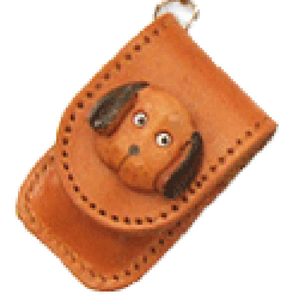 Dog Japanese Leather Cellularphone Charm Memo set