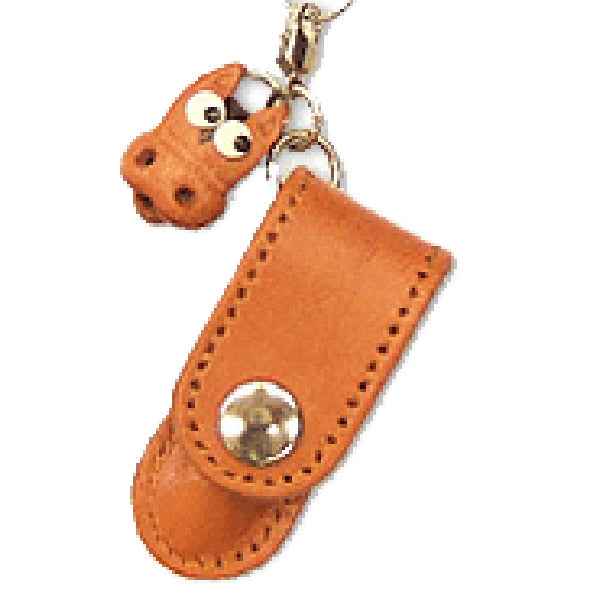 Horse Japanese Leather Cellularphone Charm Pencil case